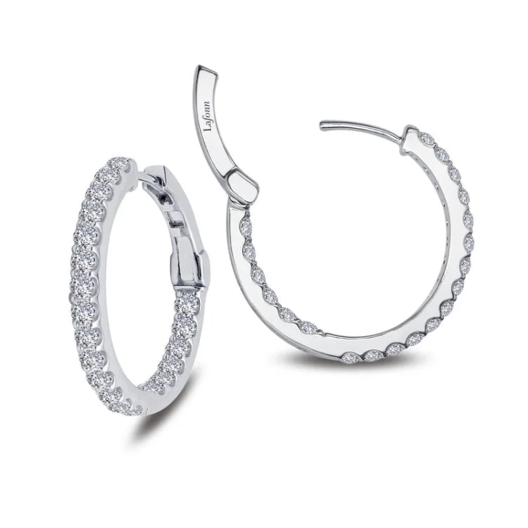 Women’s lightweight earrings-20 mm Hoop Earrings