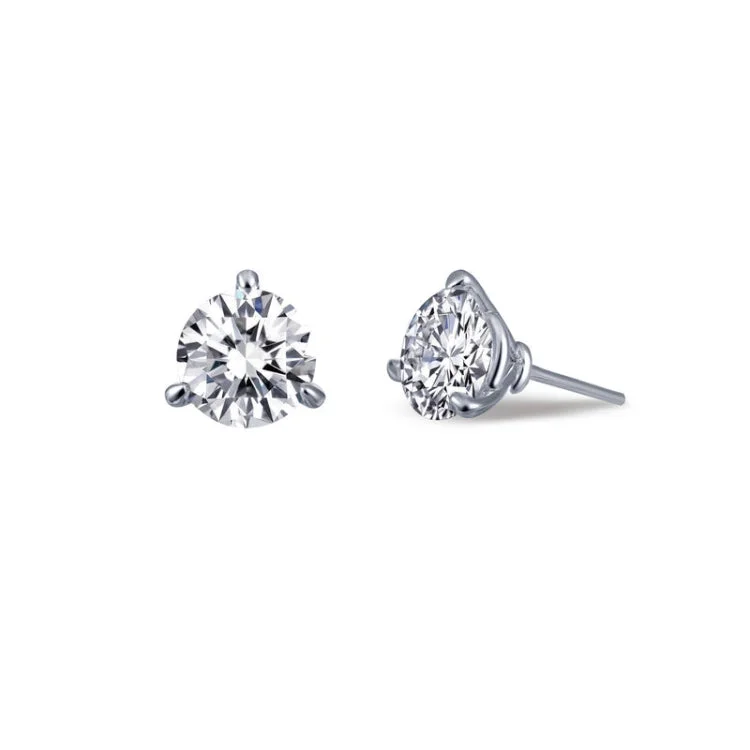 Women’s wedding earrings-2.5 CTW Solitaire Stud Earrings