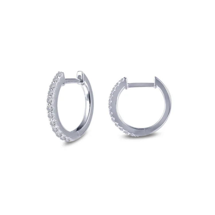 Women’s custom design earrings-Dainty Huggie Hoop Earrings