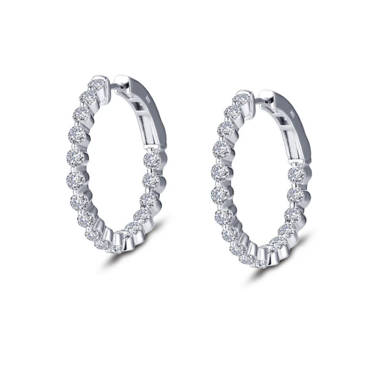 Women’s artistic earrings-25 mm Hoop Earrings