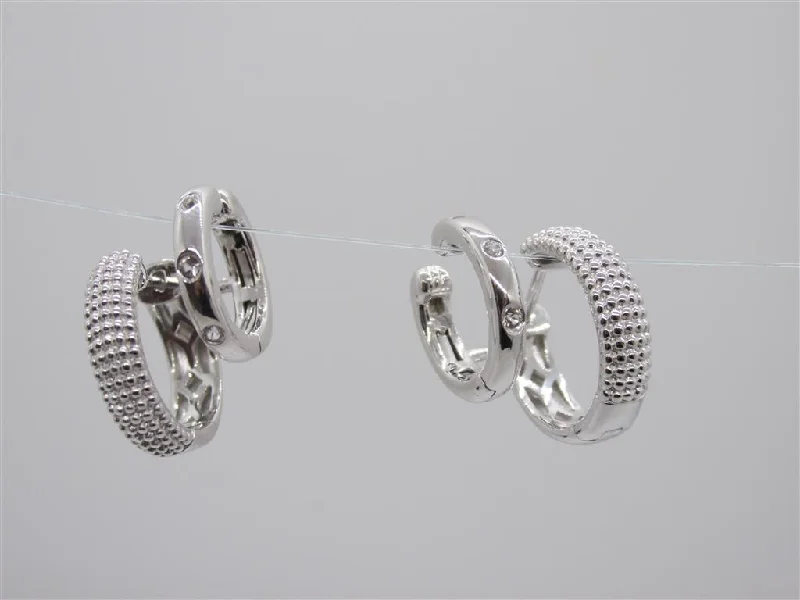 Women’s bohemian earrings-Silver Earrings