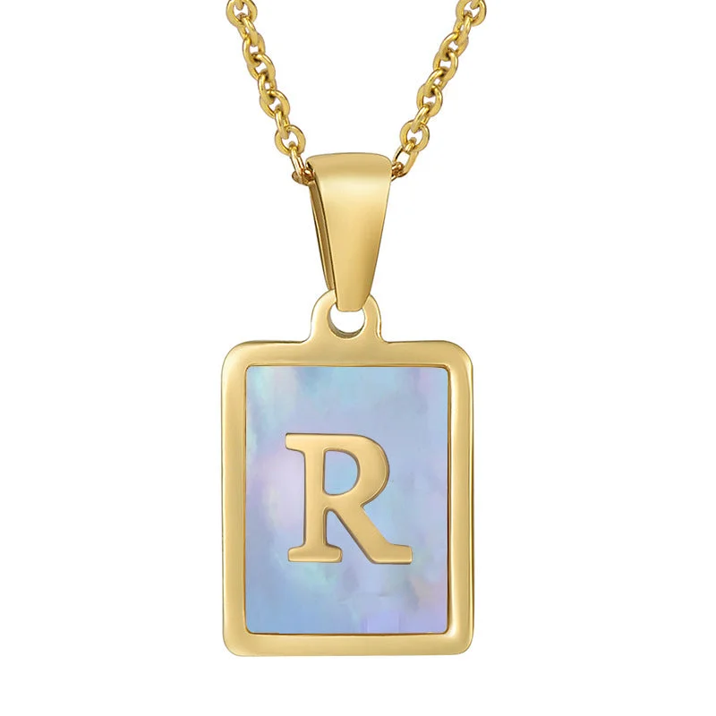 Gold R (Including Chain)