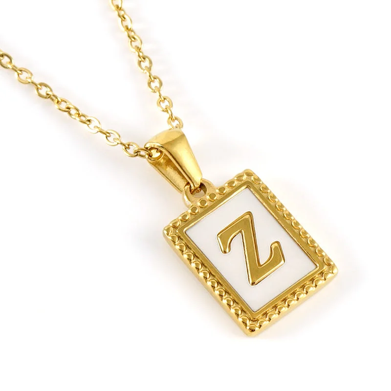 Gold Z (Including Chain)