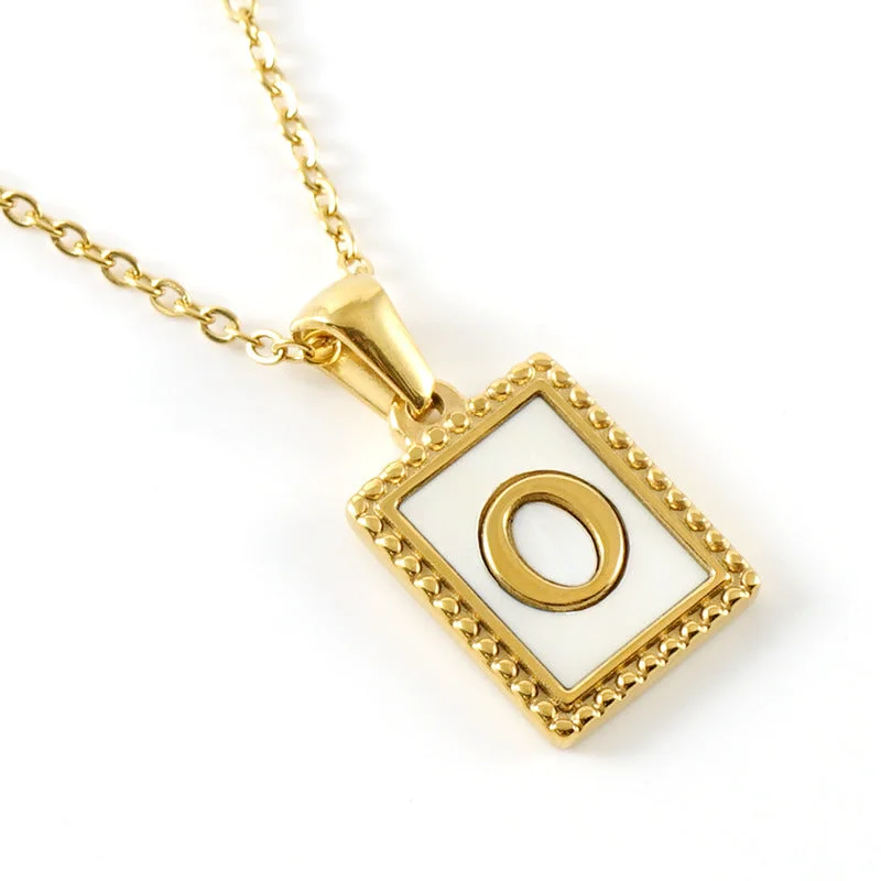 Gold O (Including Chain)