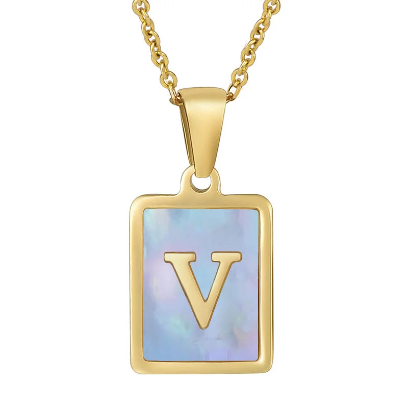 Golden V (Including Chain)