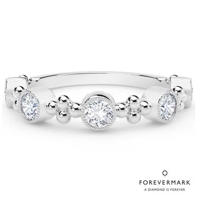 Women’s antique engagement rings-Forevermark Tribute Collection Diamond Ring in 18kt White Gold (1/2ct tw)