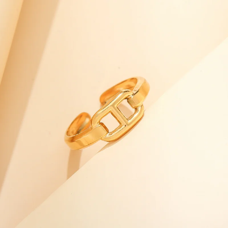 Retro Belt Buckle Gold J351-1