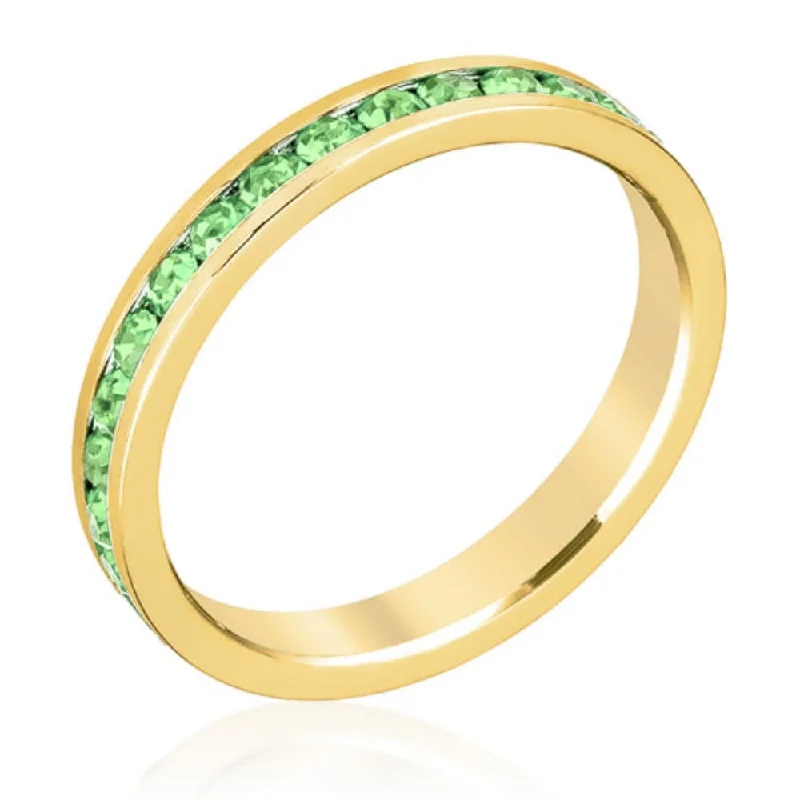 Peridot-Gold-Tone