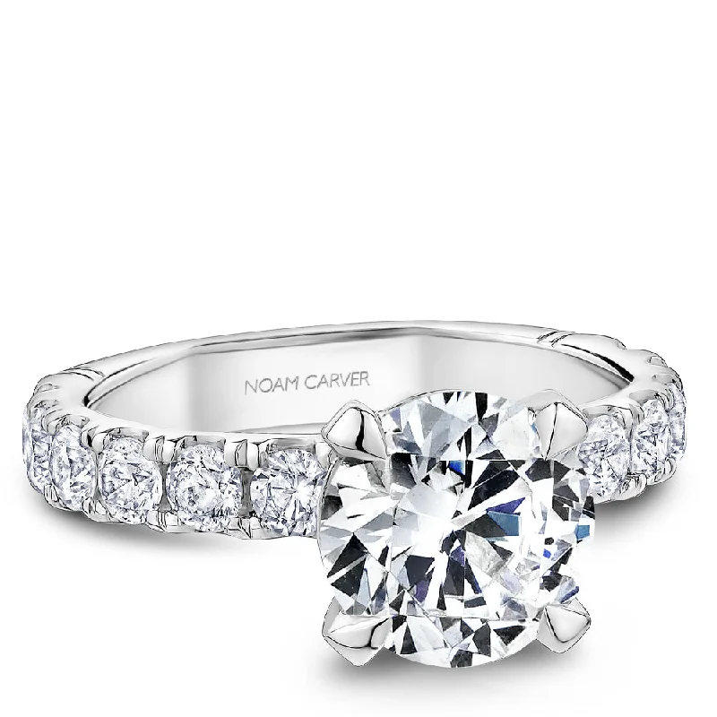 Women’s sapphire engagement rings-Noam Carver Engagement Ring