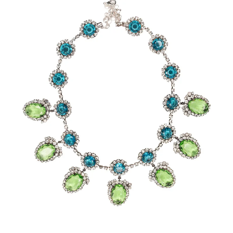 Women’s infinity necklaces-Duchess of Windsor Gemstone Necklace