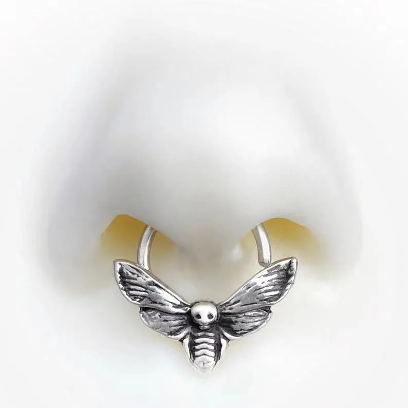 Women’s trendy rings-Original Design Vintage Style Bee Alloy Nose Ring In Bulk