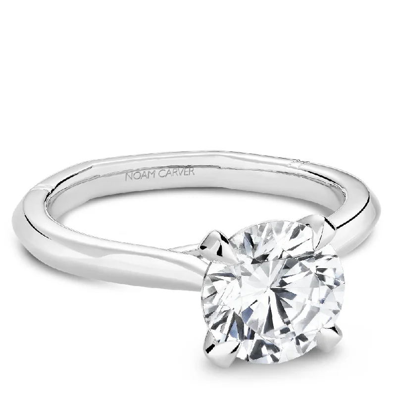 Women’s two-tone engagement rings-Noam Carver Engagement Ring