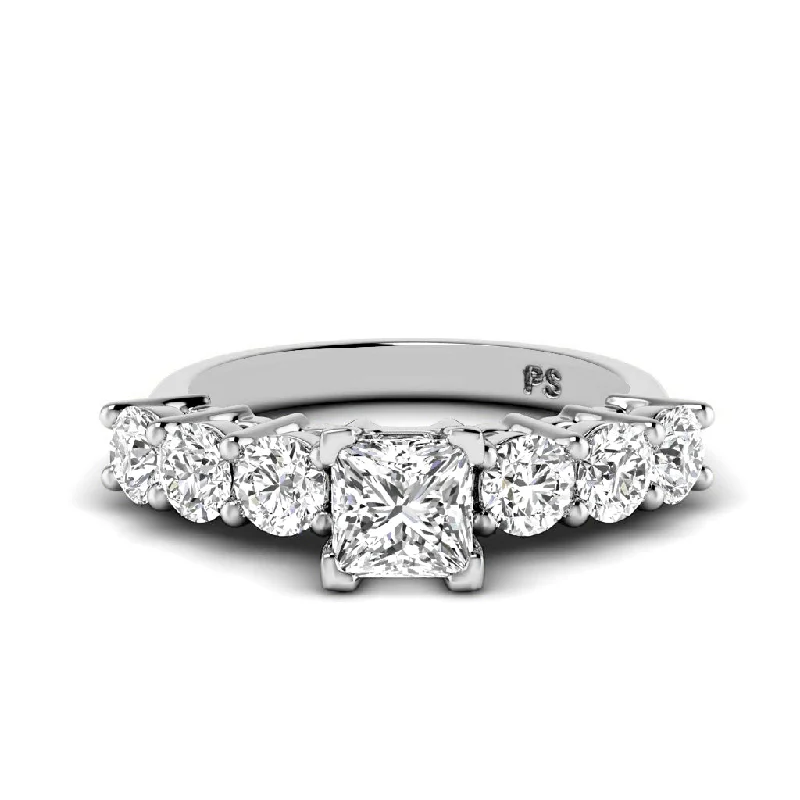 Women’s modern solitaire engagement rings-1.60 CT Round Cut Diamonds - Engagement Ring