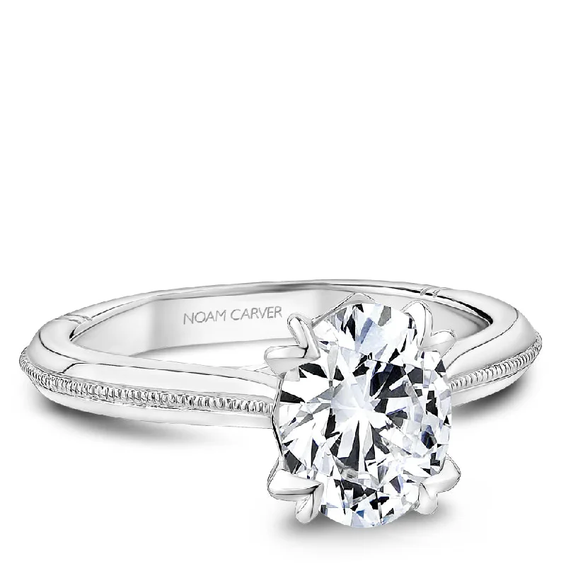 Women’s engagement rings with diamonds-Noam Carver Engagement Ring