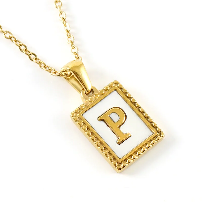 Gold P (Including Chain)