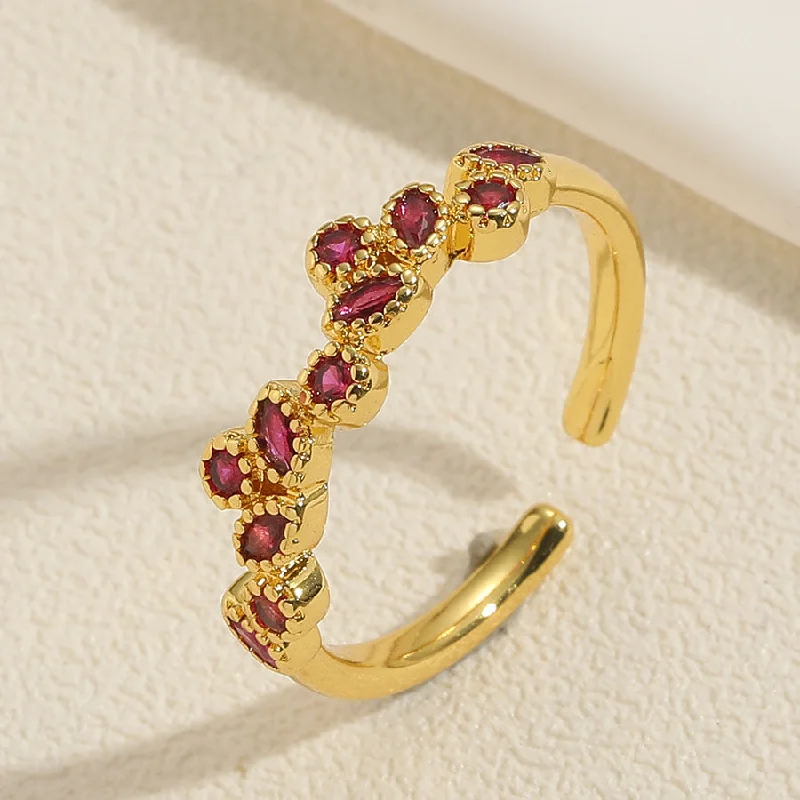 Red Corundum Ring