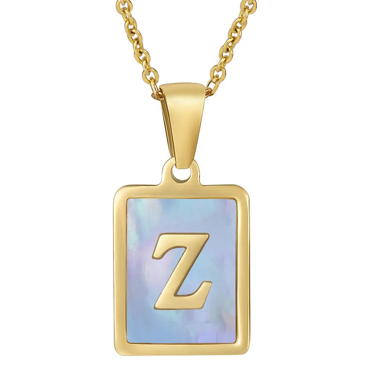 Gold Z (Including Chain)