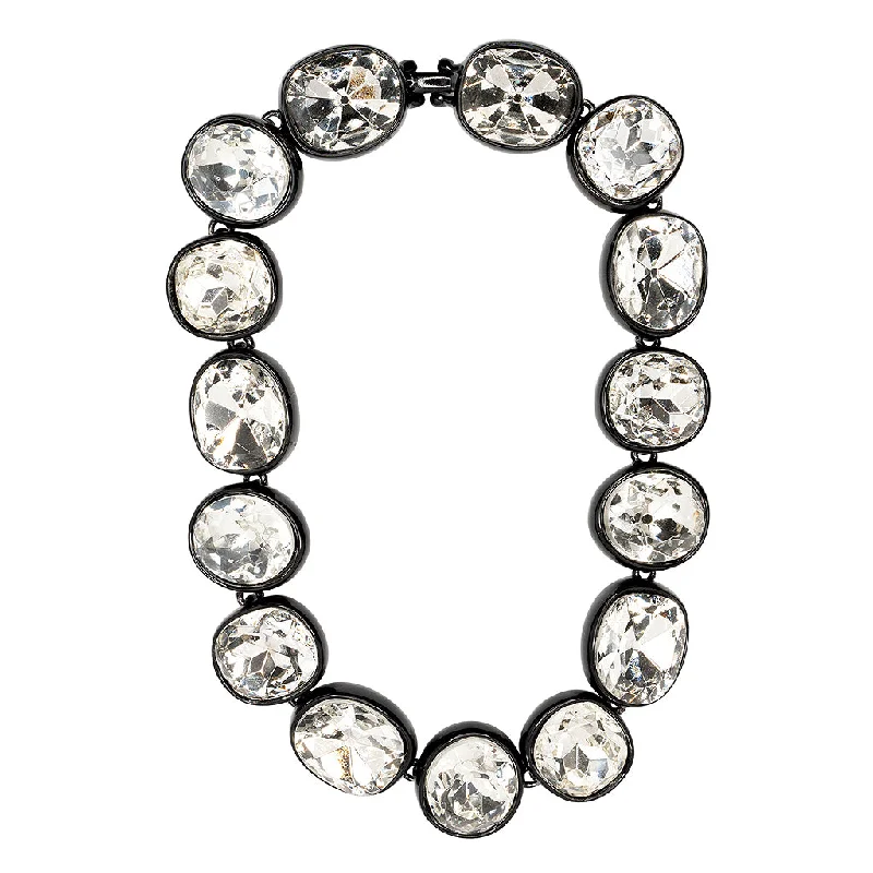 Women’s charm necklaces-Crystal Headlight Necklace