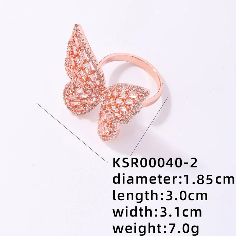 Rose Gold White Diamond