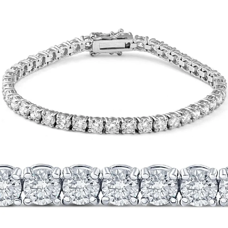 Women’s tennis bangles-11ct Diamond Tennis Bracelet White Gold