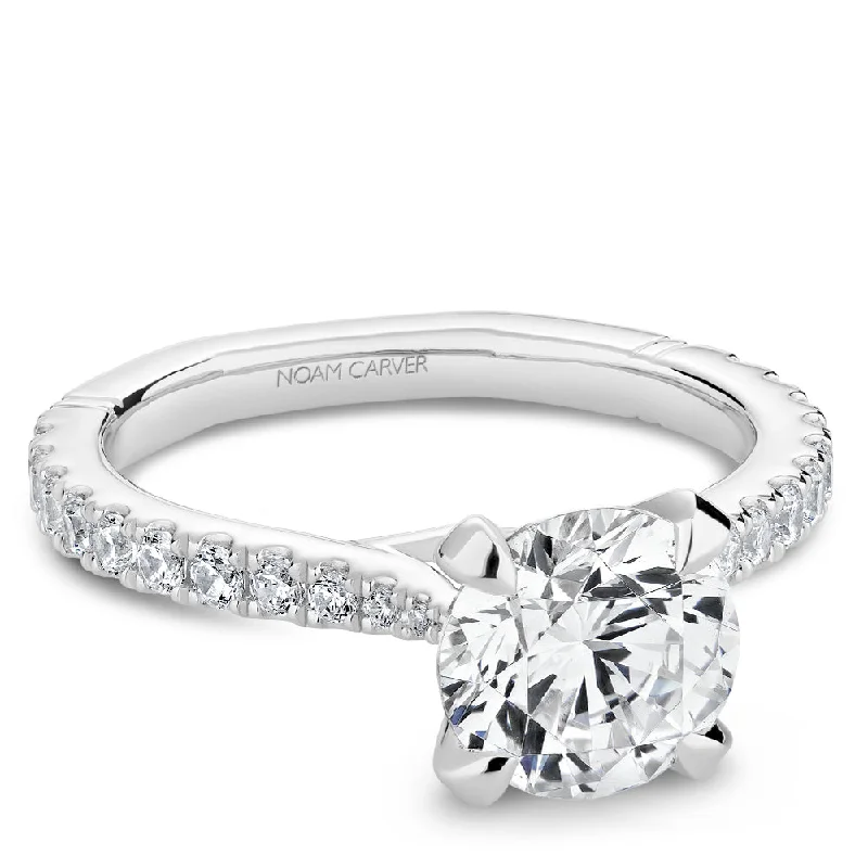 Women’s affordable diamond engagement rings-Noam Carver Engagement Ring