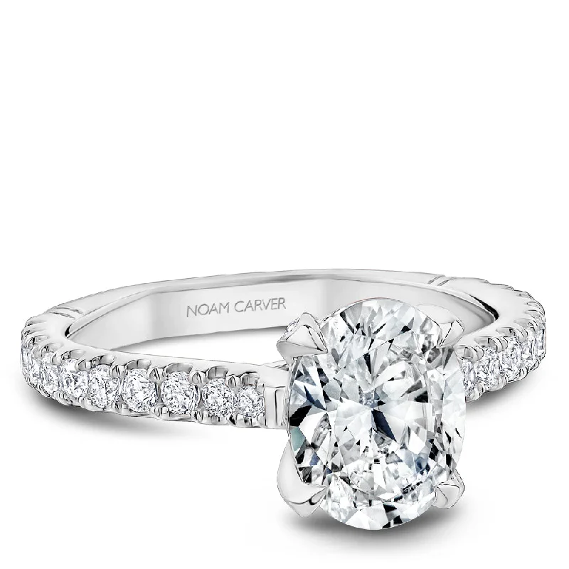 Women’s modern engagement rings-Noam Carver Engagement Ring