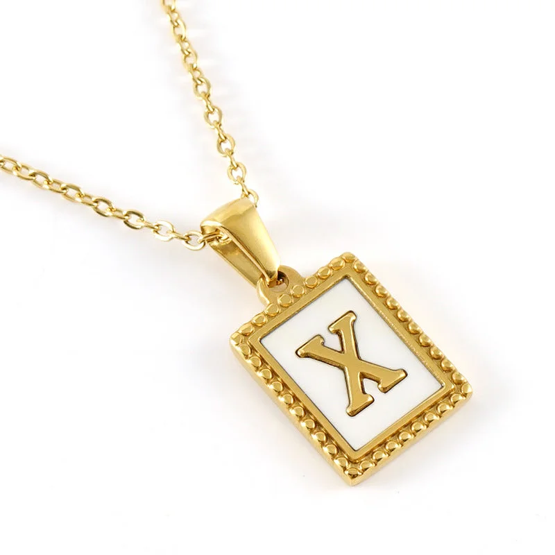 Gold X (Including Chain)