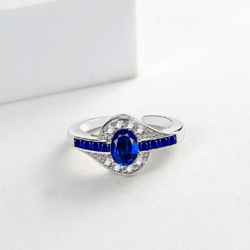 One Treasure Blue Ring 2.5G